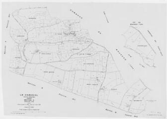 1 vue Section A, 2ème feuille, éch. 1/2500.