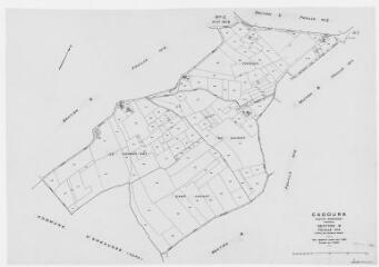 1 vue Section B, 3ème feuille, éch. 1/2000.