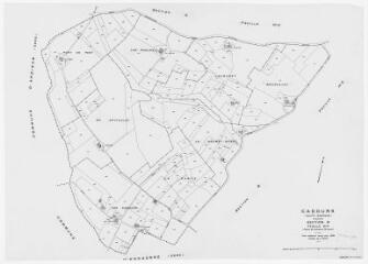 1 vue Section B, 4ème feuille, éch. 1/2000.