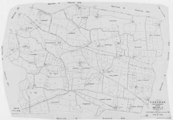 1 vue Section G, 1ère feuille, éch. 1/2500.