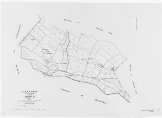 1 vue Section H, 3ème feuille, éch. 1/2500.