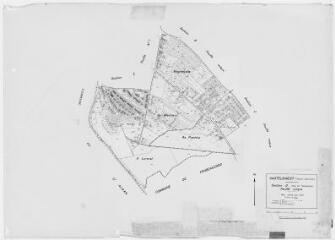 1 vue Section D, éch. 1/2500.