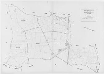 1 vue Section A, 2ème feuille, éch. 1/2500.