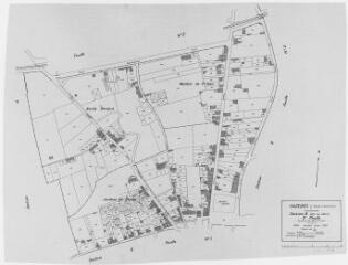 1 vue Section A, 3ème feuille, éch. 1/2500.