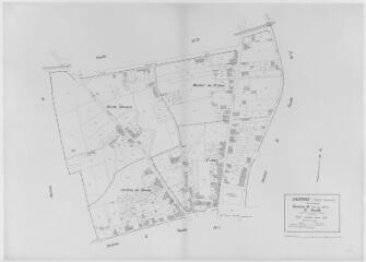 1 vue Section A, 3ème feuille, éch. 1/2500.