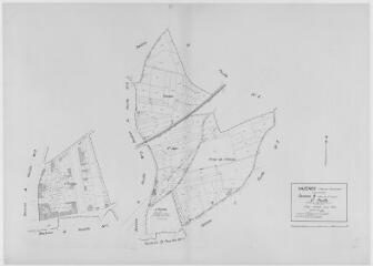 1 vue Section B, 2ème feuille, éch. 1/2500.