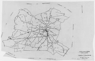 1 vue Tableau d'assemblage, éch. 1/10000.