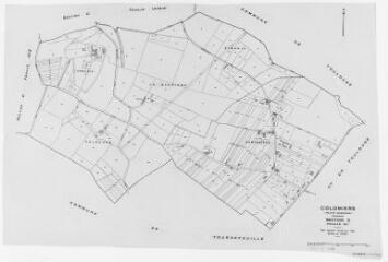 1 vue Section D, 1ère feuille, éch. 1/2500.