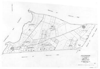 1 vue Section F, éch. 1/2500.