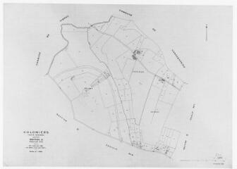 1 vue Section G, 2ème feuille, éch. 1/2500.
