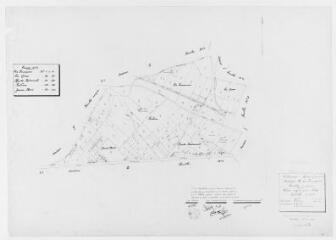 1 vue Section H, éch. 1/2500.