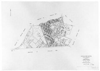 1 vue Section H, éch. 1/2500.