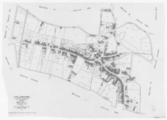 1 vue Section I, 1ère feuille, éch. 1/1250.