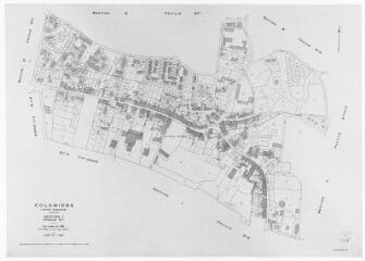 1 vue Section I, 1ère feuille, éch. 1/1250.