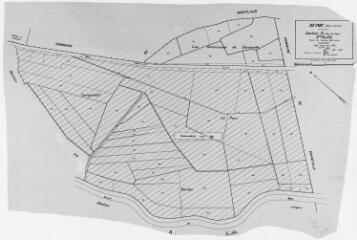 1 vue Section A, 3ème feuille, éch. 1/1250.