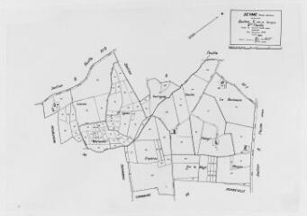 1 vue Section C, 2ème feuille, éch. 1/2500.