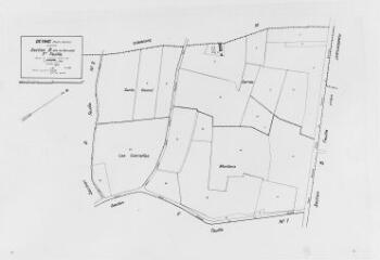 1 vue Section D, 1ère feuille, éch. 1/1250.