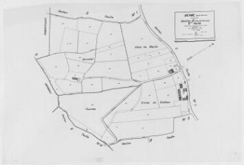 1 vue Section D, 2ème feuille, éch. 1/1250.