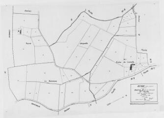 1 vue Section D, 3ème feuille, éch. 1/1250.