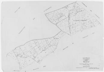 1 vue Section B, 3ème feuille, éch. 1/2000.