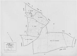 1 vue Section A2 de Batudel, éch. 1/2500.