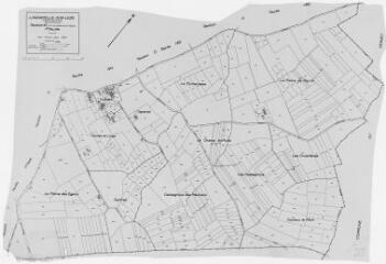 1 vue Section B, 1ère feuille, éch. 1/2500.