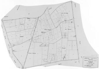 1 vue Section B, 2ème feuille, éch. 1/2500.