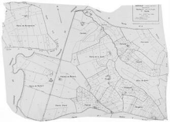 1 vue Section C, 1ère feuille, éch. 1/2500.