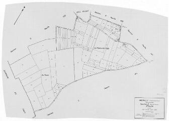1 vue Section D, 3ème feuille, éch. 1/2500.