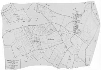 1 vue Section E, 1ère feuille, éch. 1/2500.