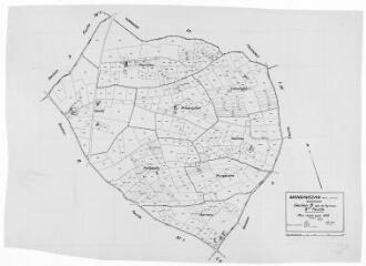 1 vue Section B, 2ème feuille, éch. 1/2500.