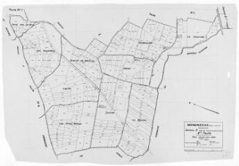 1 vue Section E, 2ème feuille, éch. 1/2500.