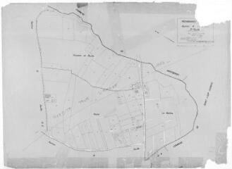 1 vue Section B, 3ème feuille, éch. 1/1250.
