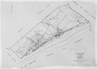 1 vue Section A, 1ère feuille, éch. 1/2500.