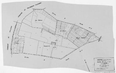 1 vue Section B, 1ère feuille, éch. 1/2500.