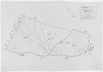 1 vue Section B, 3ème feuille, éch. 1/2500.