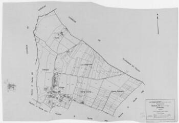 1 vue Section B, 1ère feuille, éch. 1/2500.