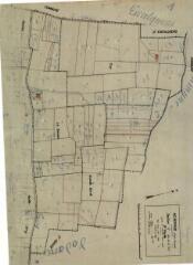 1 vue Section C, 2ème feuille, éch. 1/2500.