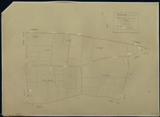 1 vue Section D, 1ère feuille, éch. 1/2500.