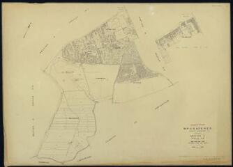 1 vue Section C, 2ème feuille, éch. 1/2500.