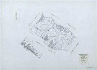 1 vue Section B, 2ème feuille.éch. éch. 1/2500.