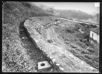 1 vue Vue des emplacements des mâts du velum.