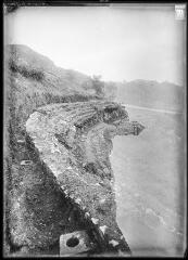 1 vue Emplacements des mâts du velum.