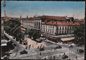 1 vue 319. Toulouse : carrefour Roosevelt, boulevard de Strasbourg, cinéma