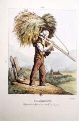 2 vues Paysan du village d'Asté, vallée de Campan.