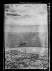 1 vue Port-Vendres : la garrigue et le port au second plan. - 6 octobre 1924.