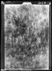 1 vue Le Coffre de Pech Redon vu du NW. Reboisements de Pech Redon / cliché Henri Gaussen. - 7 avril 1922.