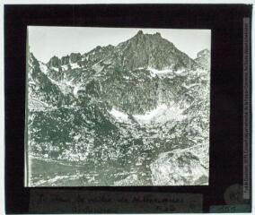 2 vues Pic dans la vallée de Mille Roques / cliché Henri Gaussen. - 21 juin 1912.
