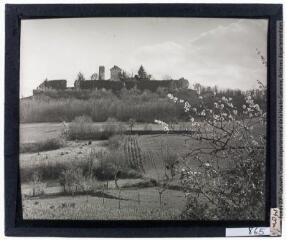 2 vues Saint-Martory : château de Montpezat. - 25 mars 1936.
