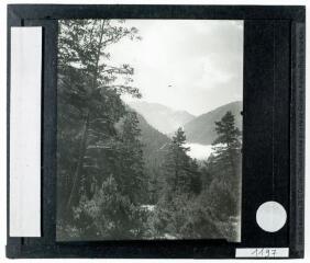 2 vues Rioumajou : vers Fredancon, ruisseau de Péguère (cirque de Guerreys). - juillet 1933.